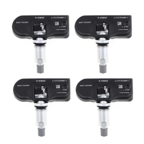 Compatible With Citroen For C4 2004 2005 2006 2007 2008 TPMS �^�C����C���Z���T�[ 9681102280(4pcs)