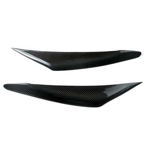 Sourcil phare voiture en véritable fibre de carbone pour Mazda 3 Axela 2017-2019 style sport