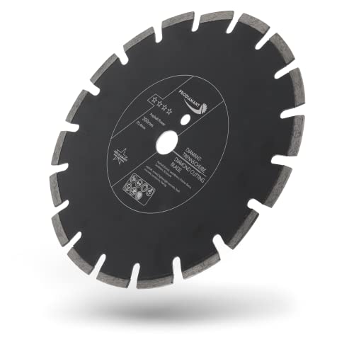 PRODIAMANT diamond cutting disc 300 mm 12 inch x 25.4 mm abrasive for asphalt screed, lightweight concrete, fresh concrete - Image 3