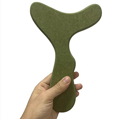 Kit 2 Pantalas MDF Para Massagem E Redução De Medidas Corporal DF3011 Dafoca Sports