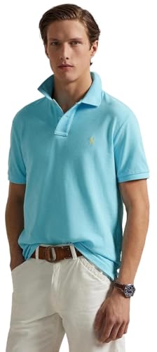 Image of POLO RALPH LAUREN Men's Custom Slim Fit Iconic Mesh Polo