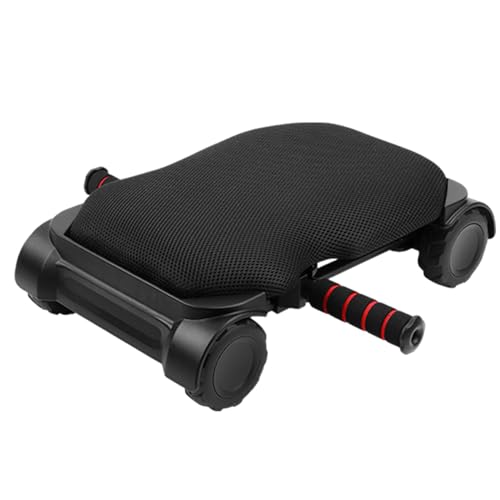 Ab Slide Roller, Abdominal Wheel Ab Roller   Entrenador abdominal con soporte para, 4 ruedas, tabla de rebote automático, con soporte plano para ejercicios en casa