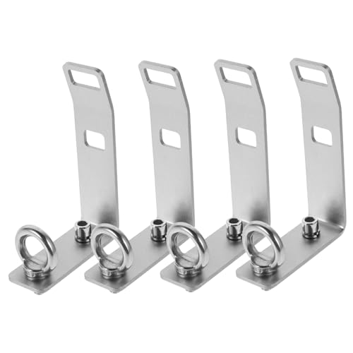 Gatuida 4 Pack Truck Bed Bars Stainless Steel Load Stops for Secure Snowboard Transport