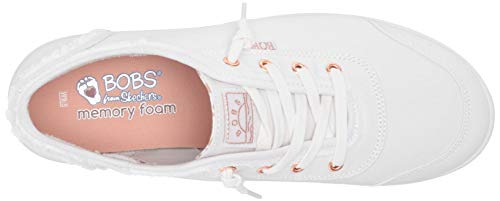 Skechers Womens Bobs B Cute Sneaker, White, 9 Us #TOP4