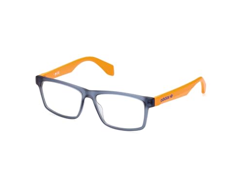 Monture adidas ORIGINALS OR5027 homme bleu mat, lunettes de vue rectangulaires regular