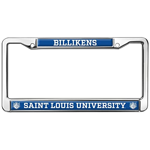 Saint Louis University Billikens Logo Full Size Standard License Plate Metal Frame by GRAPHICS & MORE - Used condition - US$17.85