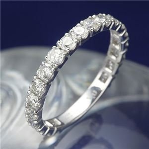 Amazon.co.jp: プラチナPt900 1.0ctダイヤリング 指輪 エタニティ