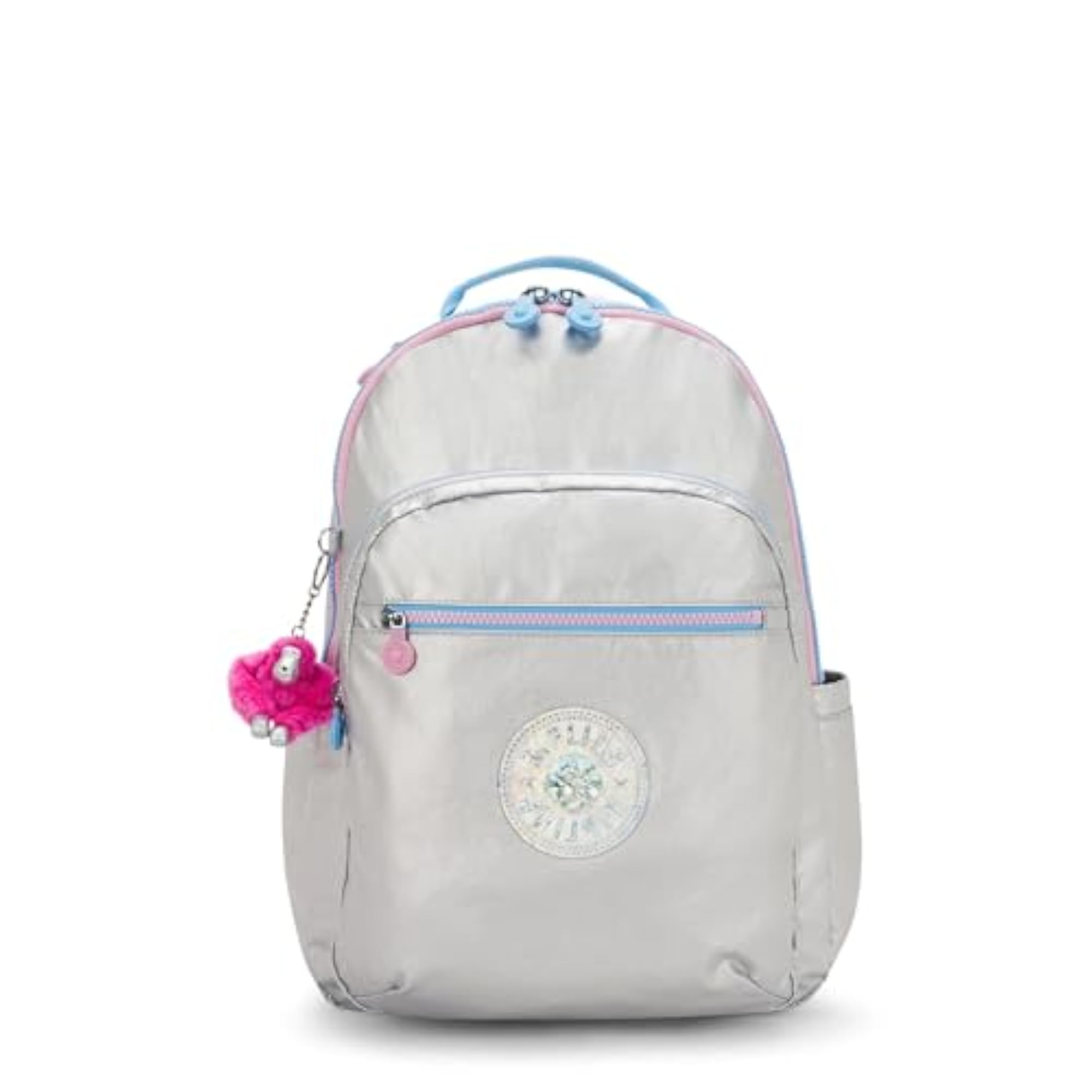 Seoul Large Metallic Laptop Backpack, 15"