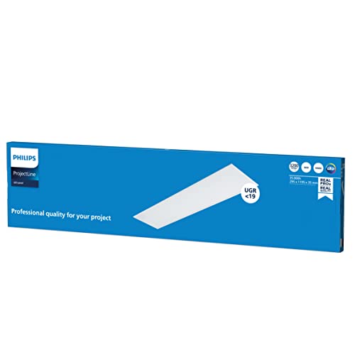 Panel LED Philips ProjectLine 34W 30x120cm luz blanca 4000k para techo de oficinas 3