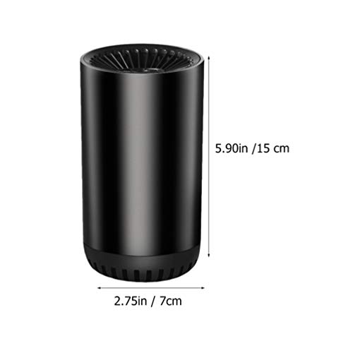 Hemoton Aquecedor de Carro Aquecedor EletrÃ´nico PortÃ¡til Ventilador de Aquecimento RÃ¡pido Degelo