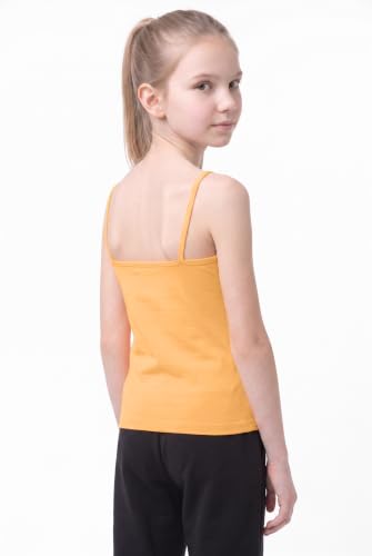 Image of Kurve Girl's Sleeveless Tank Top - Stretch Undershirts Cami Camisole, UV Protective Fabric, Rated UPF 50+ (Made in USA)