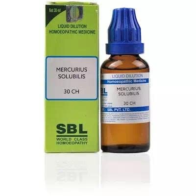 MERCURIUS SOLUBILIS 30C 30 ML SBL || Shophomeo® (B0CMPDBM42) Amazon Price History, Amazon Price Tracker