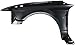 Evan Fischer Front Fender Compatible with 1999-2004 Ford Mustang Passenger Side