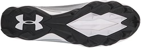 Under Armour Men's Highlight Franchise Football Shoe, Black (003)/White Review | Image 3