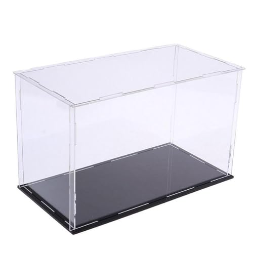 Image of ATORSE Clear Organizer Box Acrylic Display Case for Diecast Car Model Statues Dolls 35X20X15Cm