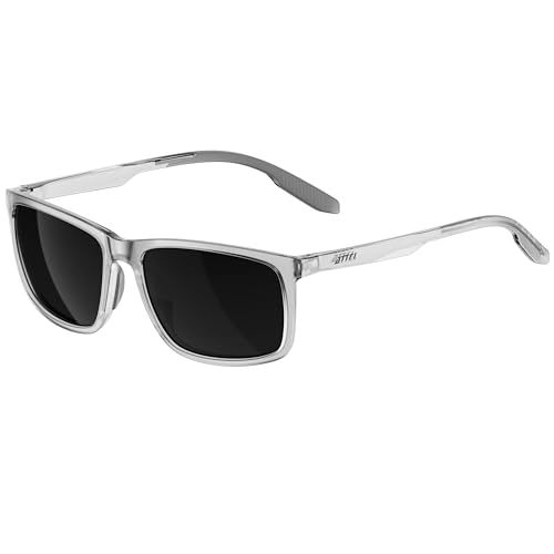 Image of ATTCL Men's Polarized Sunglasses UV400 Protection, Square TR90 Frame for Driving, Golf, and Outdoor Activities