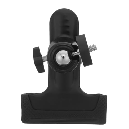 Homoyoyo Abrazadera para Trípode de Cámara de Metal 360° Giratoria, Soporte Ajustable para Fotografía y Vídeo, Clip Resistente para Estudio y Vlogs, Compatible con Tornillo 1/4 Pulgada,