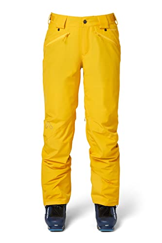 Flylow Women's Daisy Pant Insulated Waterproof Ski and Snowboard Pants - Sun - Small