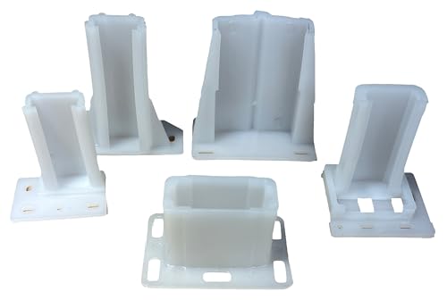 Drawer/Cabinet Slide Track/Socket/Brackets/Choose from Various Sizes/All Hardware Included by E.H.C. (3/8