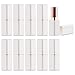 Allwon 10Pcs White Empty Lipstick Tubes DIY Lip Balm Container (Square Tube)