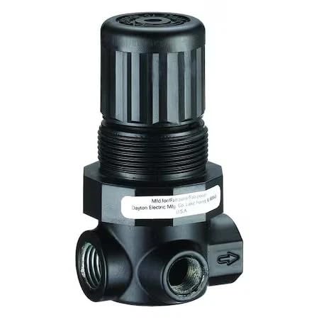4ZM08 Air Compressed Regulator for Speedaire, Aluminum, 1/4 in Npt, 15 Cfm, 300 Psi