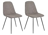 L assise confortable et le dossier bien proportionné offrent un bon maintien, tandis que la structure métallique assure stabilité et fiabilité pour un usage domestique régulier