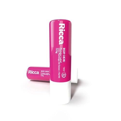 Ricca Protetor Labial Com Manteiga de Cacau + Karite Fps 15