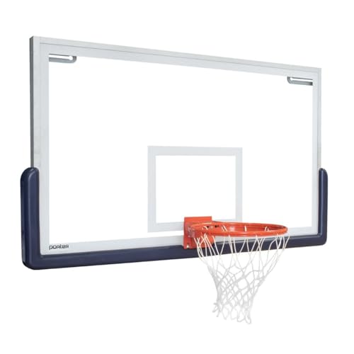 Porter Athletics Pro Pad Bolt-On Basketball Backboard Padding – Heavy-Duty Basketball Backboard Replacement Safety Pad for Indoor and Outdoor Use - Fits 72