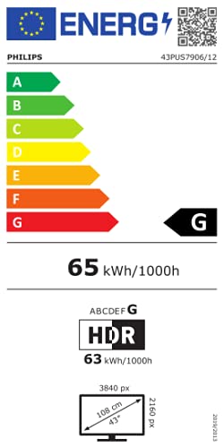 Philips-43PUS7906-12-Android-TV-LED-de-43-Pulgadas-Smart-TV-4K-con-Ambilight-Imagen-HDR-Vibrante-Dolby-Vision-cinematografico-y-Sonido-Atmos-Compatible-con-Google-Assistance-y-Alexa-Negra