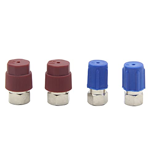 Kit adaptadores retrofit AC R12 a R134A 8 piezas