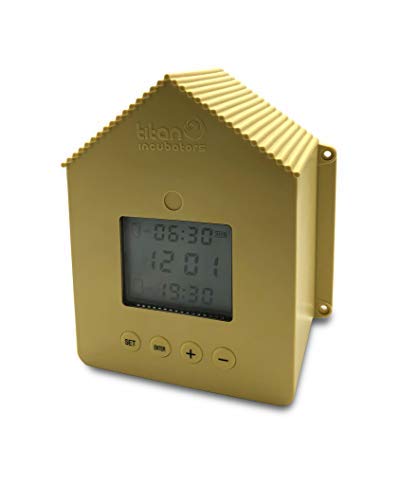Titan Incubators Elite Abrepuertas automático para gallinero con Temporizador Cover