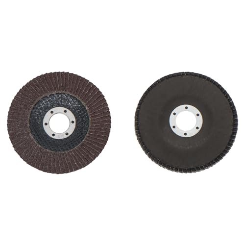 Thomletha 80 Grit 4-1/2 Inch X 7/8 Inch Premium Aluminum Oxide Grinder Disc 50 PCS Grinding Sanding Wheels for Angle Grinder