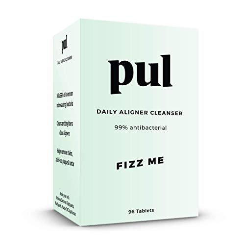 PUL Daily Aligner Cleanser Retainer Cleaner Tablets for Clean and Fresh Tasting Clear Aligners and Retainers
