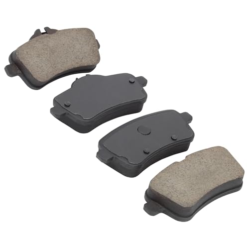 Image of QUALITY-BUILT Rear Ceramic Brake Pads, Premium 1001-1630C, Compatible with 2012-2020 Mercedes-Benz (CLA45 AMG,GL350,GL450,GL500,GL550,GLA45 AMG,GLE300d,GLE350,GLE400,GLE43 AMG,GLE550e,GLE63 AMG,GLE63)