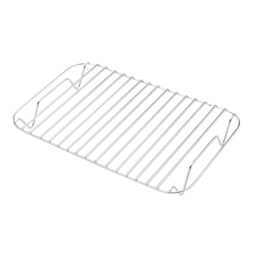 Stainless Steel Cooling Rack - Heavy Duty Oven Safe Roasting Wire, Warp Resistant Cookie Drying Grid, Professional Grade Grillin