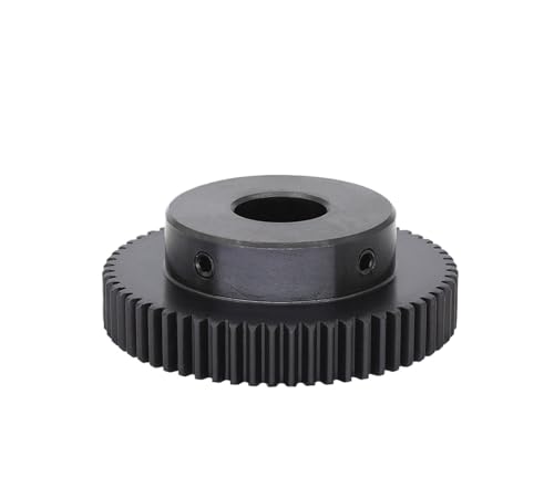 Bevel Gear Pinion Hardware Mechanical 1pcs Motor Gear 1M-60Teeth Carbon Steel High Frequency Quenching Teeth Gear Wheel Bore Size 6/8/10/12/14/15/16/17/19/20mm(1M60T-Bore 17 mm)