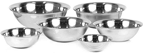 Set de 6 tazones de acero inoxidable para mezclar miniatura 2