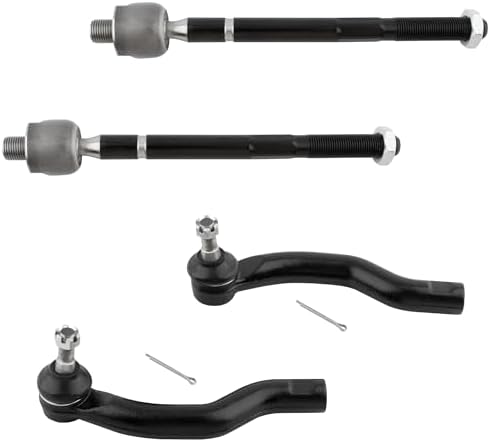 Torsiva Front Tie Rod End Link Set For Toyota RAV4 2006-2018 - 4 Piece Inner & Outer Tie Rod Assembly Kit - View #13