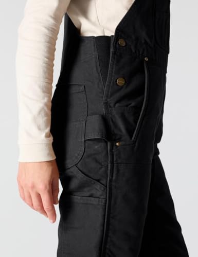Carhartt Women's Quilt Lined Washed Duck Bib Overall Work Utility Coveralls