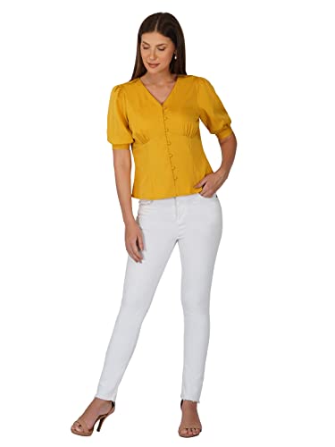Image of Purys Women's Solid Regular Fit Shirt