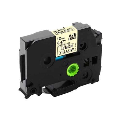 ���x���e�[�v 6 mm 9 mm 12 mm 12mm Tze 231 ���~�l�[�g���{���ƌ݊������� ���x�����[�J�[ PTH110 PTP710bt PTD200 PTH100 �ƌ݊�������(Lemon Yellow)