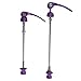 Entatial Bicycle Hub Bearing, Durable Bike Quick Release Skewer Lever for Mountain Bike for Cycling Road(Purple)