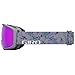 Giro Millie Ski Goggles - Snowboard Goggles for Women & Youth - Grey Botanical Strap with VIVID Pink Lens