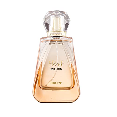 Liberty Luxury Flirt Perfume for Women (100ml/3.4Oz), Eau De Toilette (EDT), Crafted in France, Floral & Oriental notes.