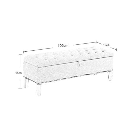 Tabouret de canapé relevable pour ranger vos plaids et libérer l'espace - 2