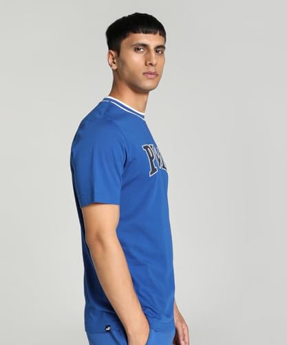 Image of Puma Men's Cotton Regular Fit T-Shirt