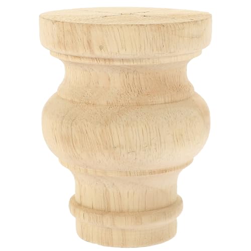 Patas de madera para sofá y muebles de TV estables marca CANIGHT 2