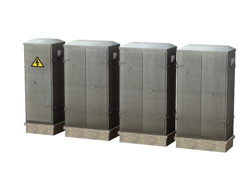 Bachmann 44-560 Scenecraft Lineside Cabinets 4pcs (Pre-Built)