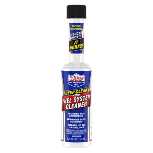 Lucas Oil Products Deep Clean Gasoline Fuel Treatment 5.25 oz