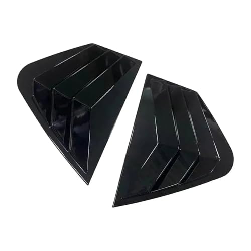 Housses de persiennes de fenêtre Kia Optima K5 2011-2015 en ABS noir brillant